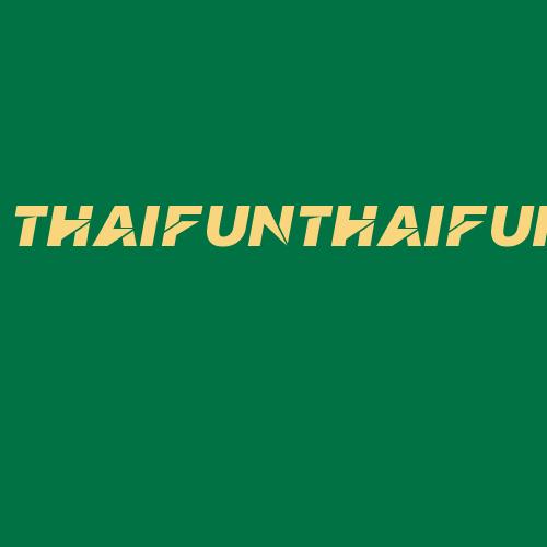 Logo da THAIFUNTHAIFUN