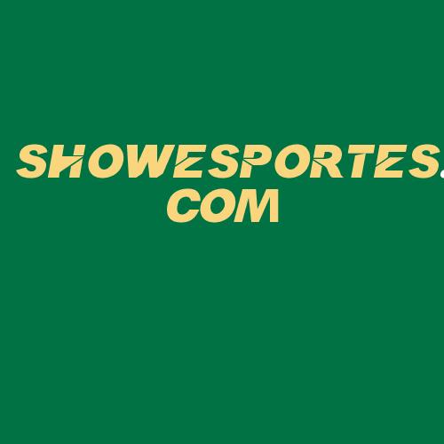 Logo da SHOWESPORTES